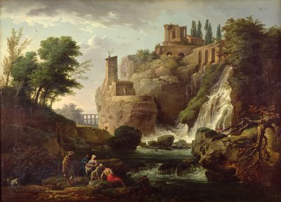 チボリの滝 作： Claude Joseph Vernet